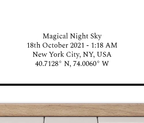 Location & Date